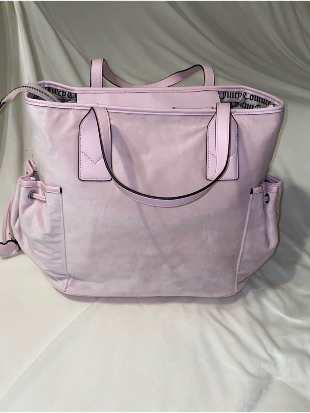 Juicy Couture Pink Girlie Royalty Tote Bag - Picture 2 of 8